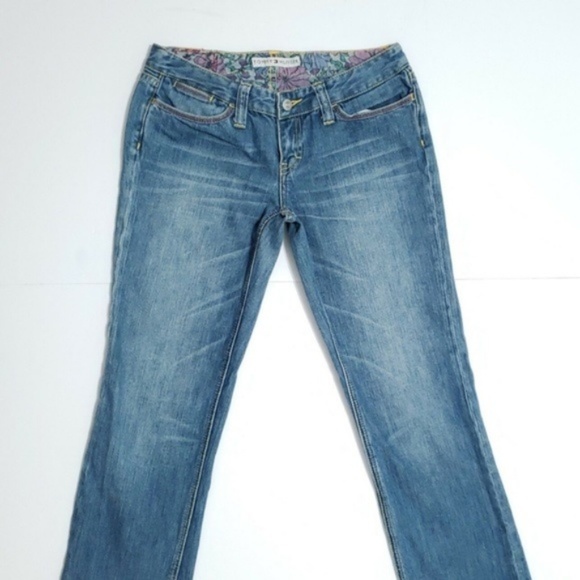 Tommy Hilfiger STRAIGHT Low Rise Medium Jeans 2 - Picture 1 of 8